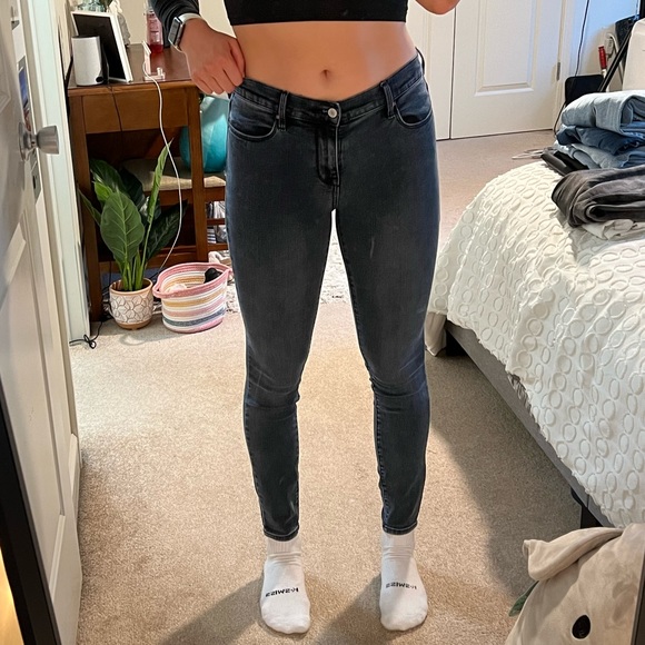 PacSun Grey/Black Jeggings - Picture 2 of 6